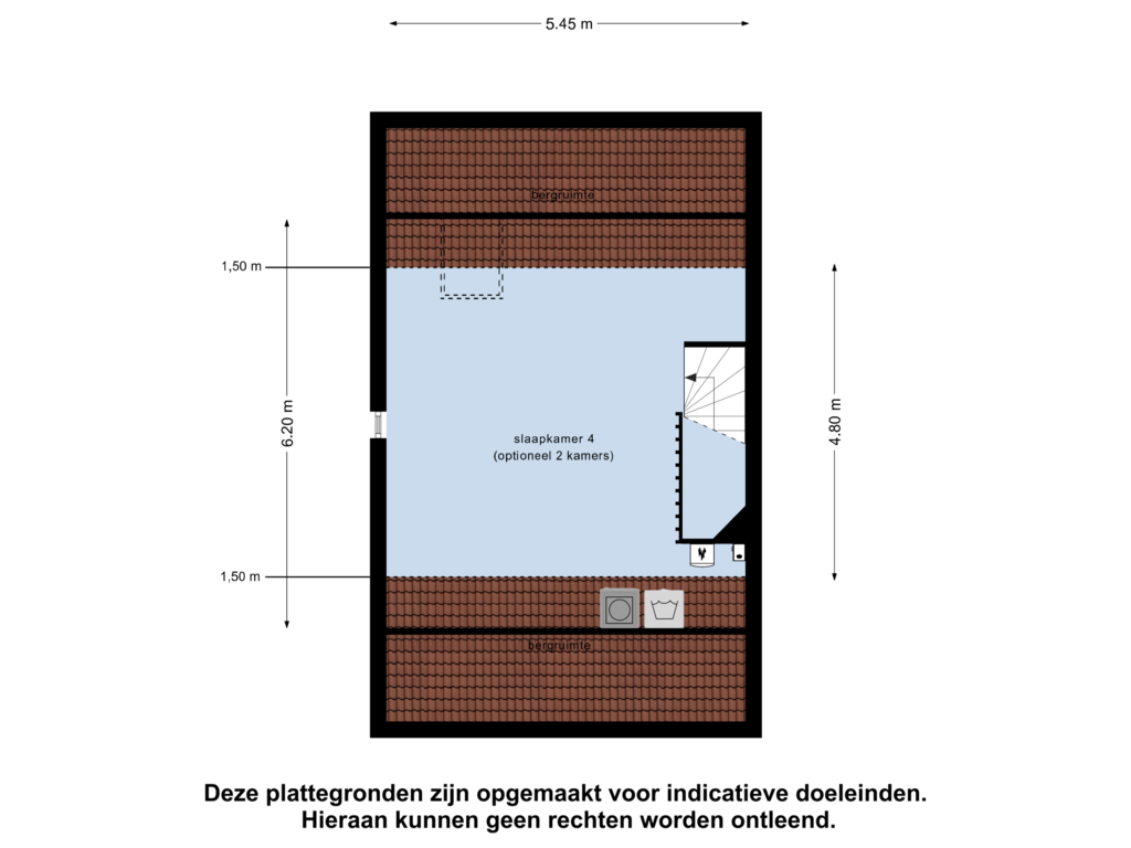 Bekijk plattegrond van Tweede Verdieping van Anna Maria van Cappellenpark 29