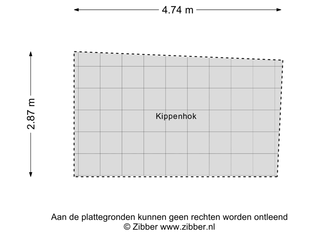 Bekijk plattegrond van Kippenhok van Deventerweg 39