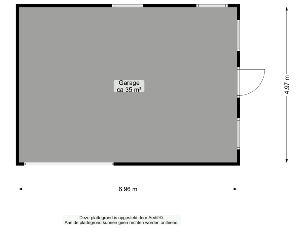 Bekijk plattegrond van Garage van Dobbestraat 2