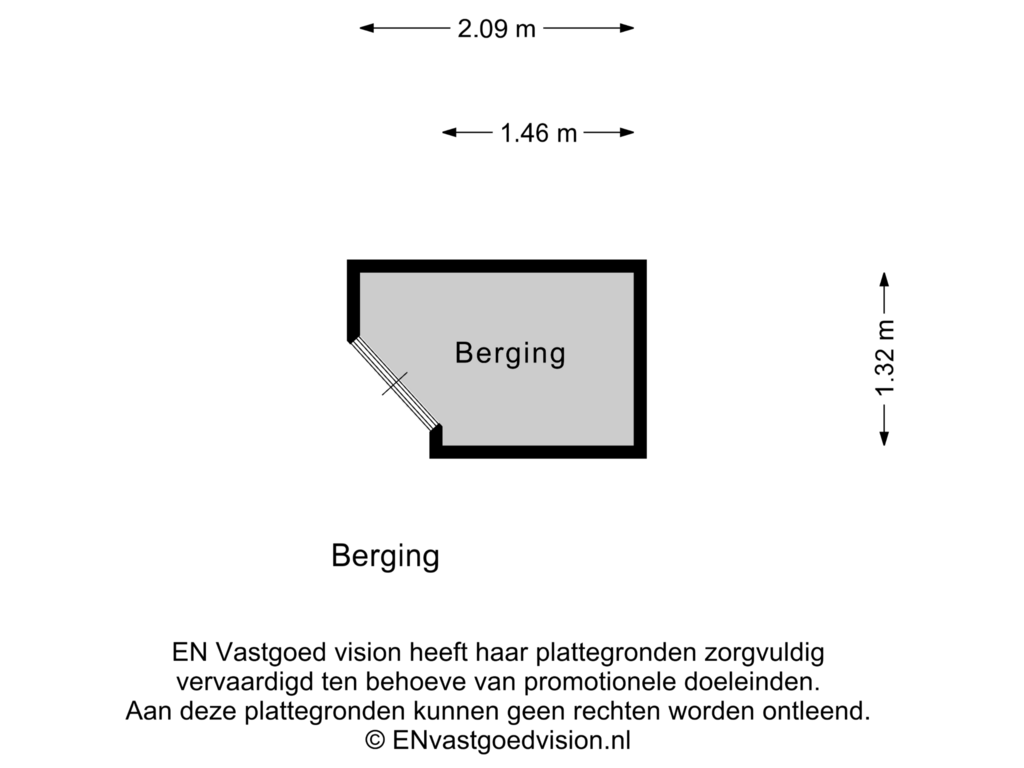 Bekijk plattegrond van Berging van Hogevecht 108