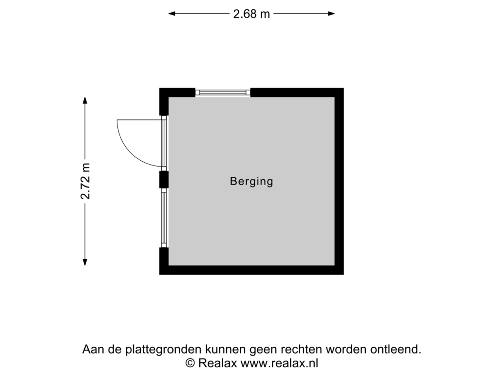 Bekijk plattegrond van Berging van Gasselterstraat 7-029