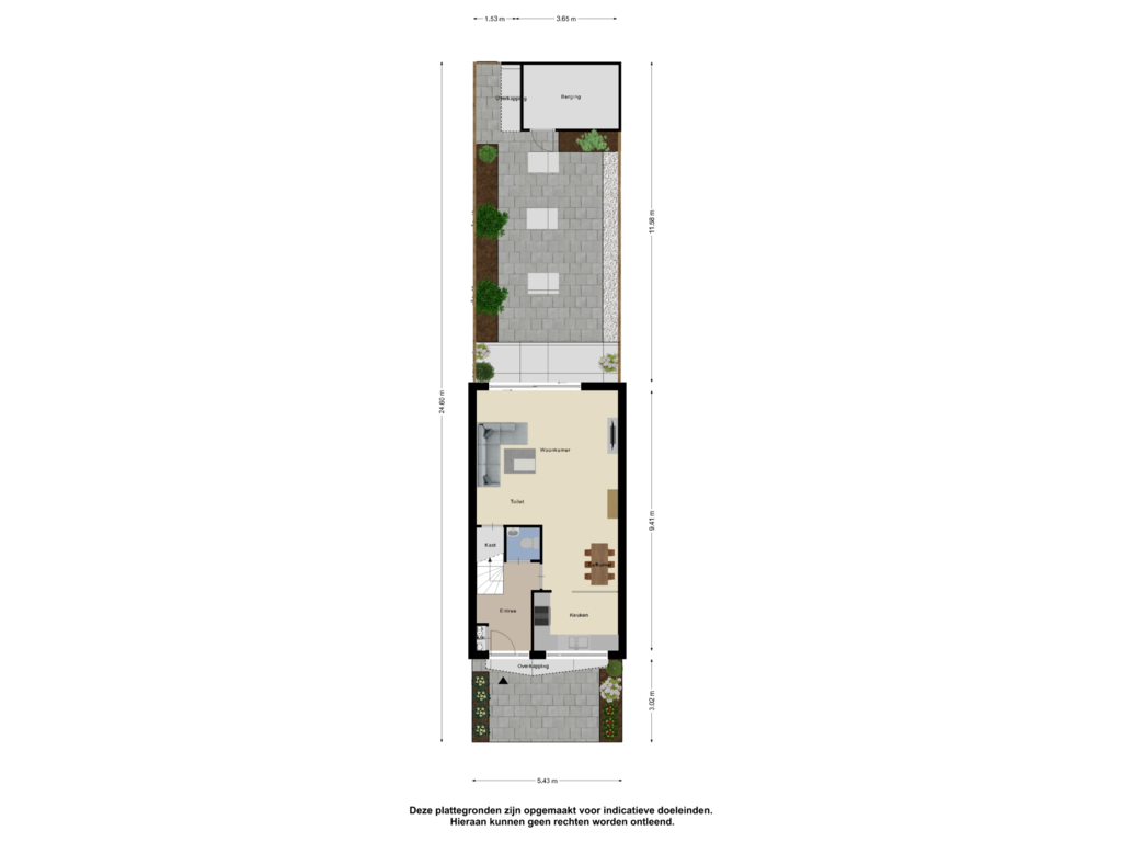 Bekijk plattegrond van Begane Grond_Tuin van Blaakse Wetering 87