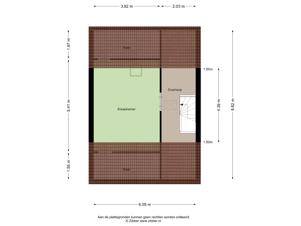 Bekijk plattegrond van Tweede Verdieping van Riegheide 9