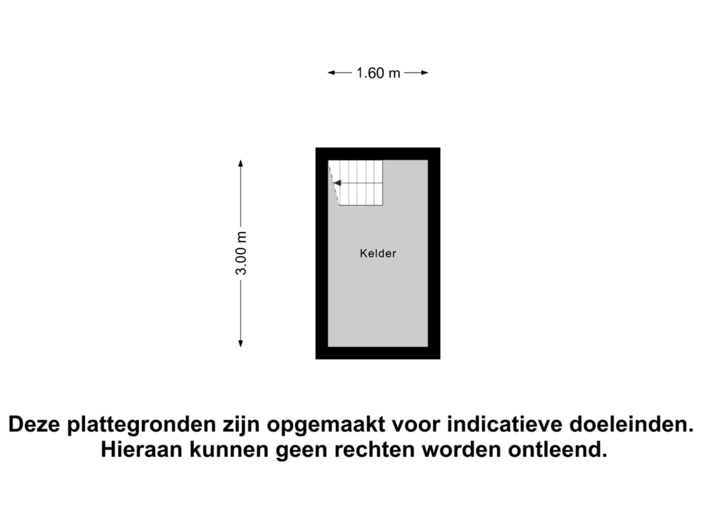 Bekijk plattegrond van Kelder van Bouwlingstraat 38