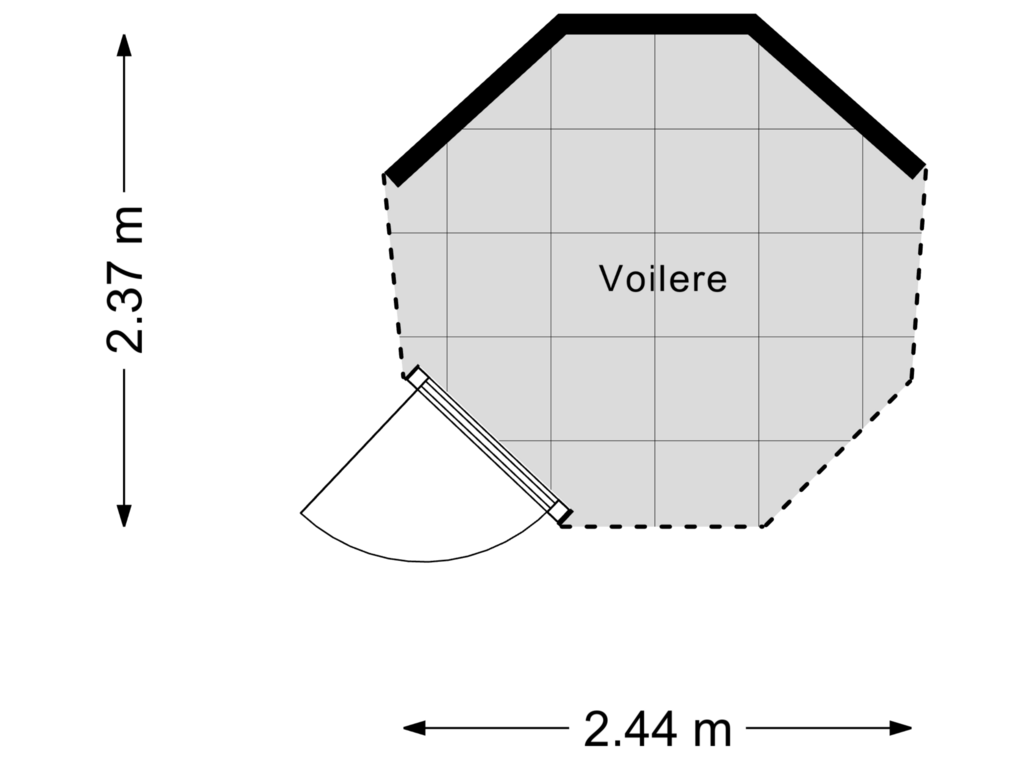 Bekijk plattegrond van Voilere van Kleine Immert 7