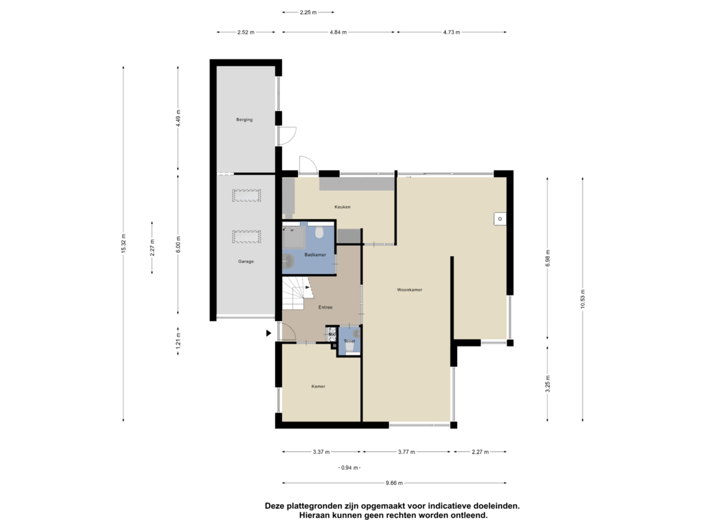 Bekijk plattegrond van Begane Grond van Abel Tasmanlaan 17