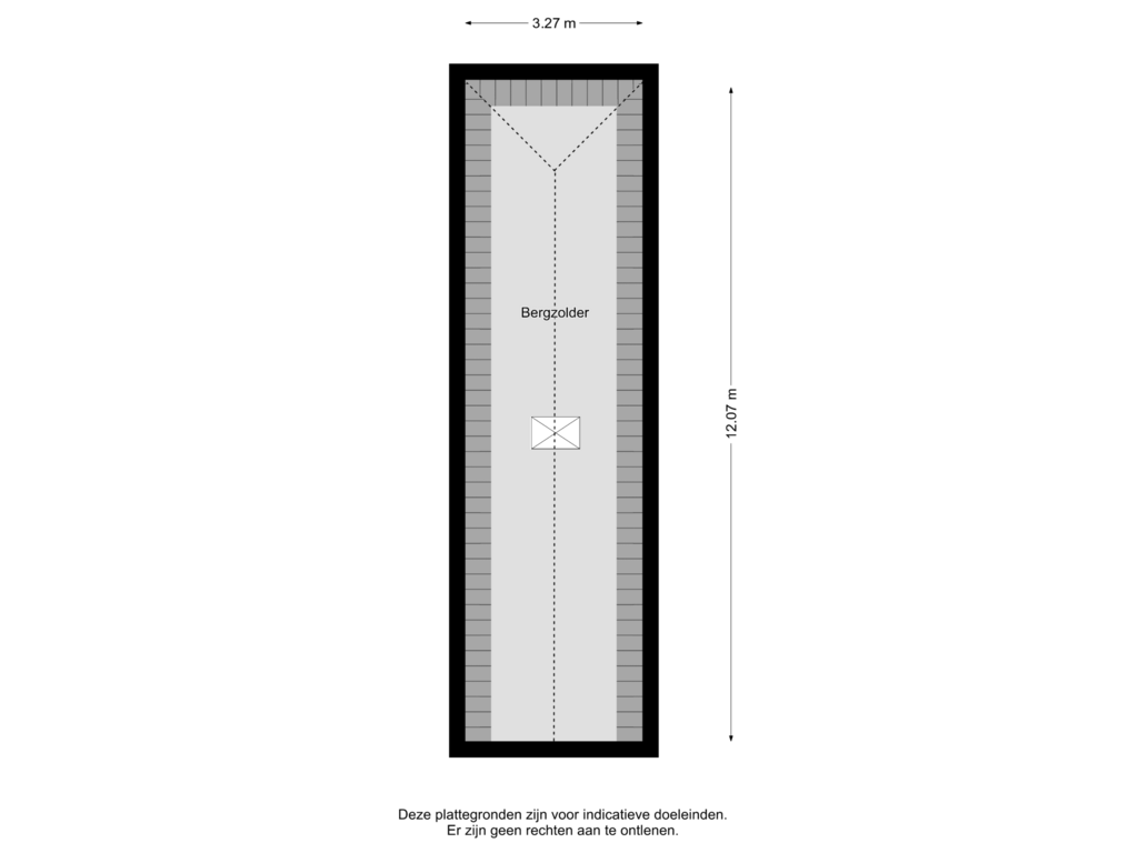 View floorplan of 3E VERDIEPING of Markt 11