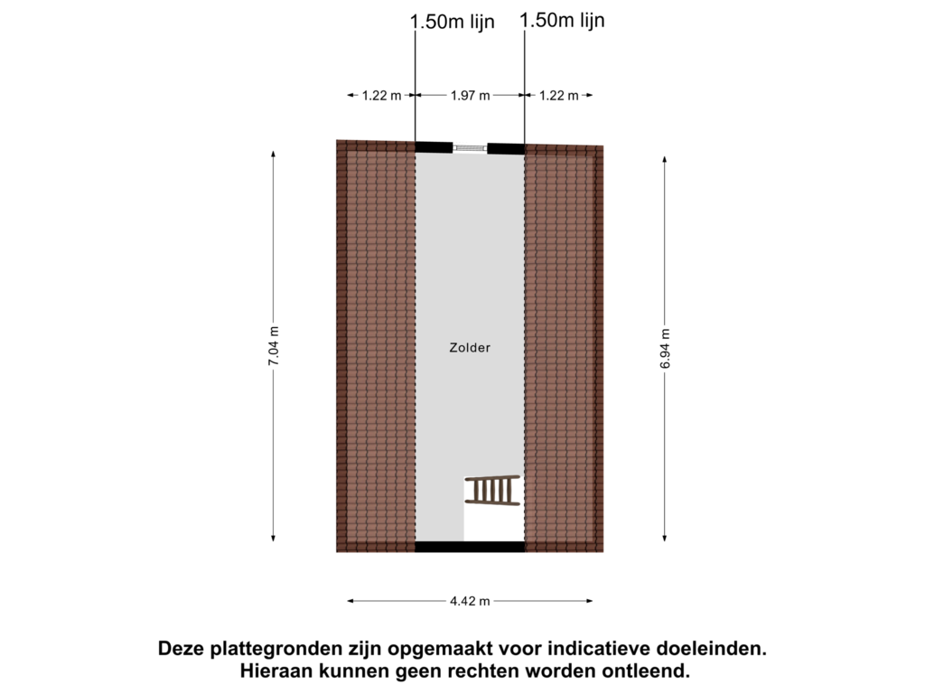 Bekijk plattegrond van Garage Zolder van Beldert 5