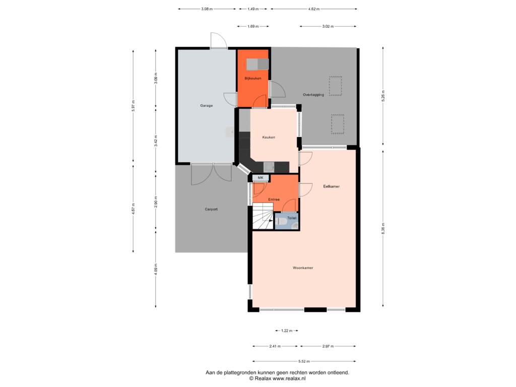 Bekijk plattegrond van Begane grond van Sleutelbloem 62