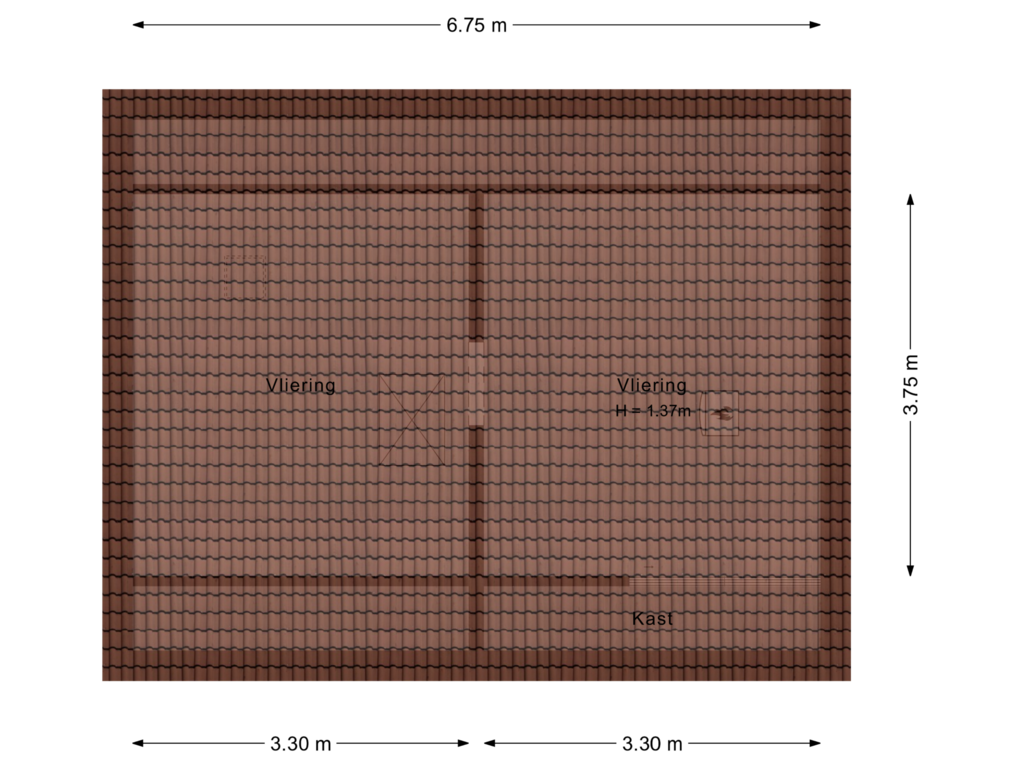 Bekijk plattegrond van Vliering van Jan de Wittstraat 15