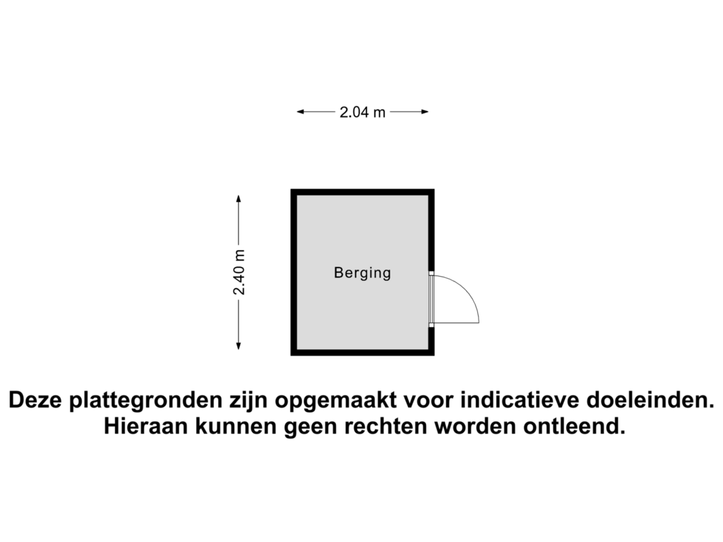 Bekijk plattegrond van Berging van Smidshof 2