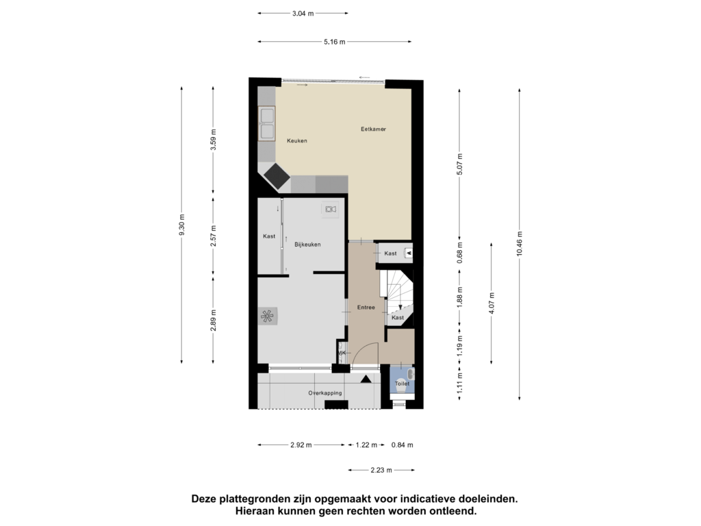 Bekijk plattegrond van Begane Grond van Lorentzstraat 8