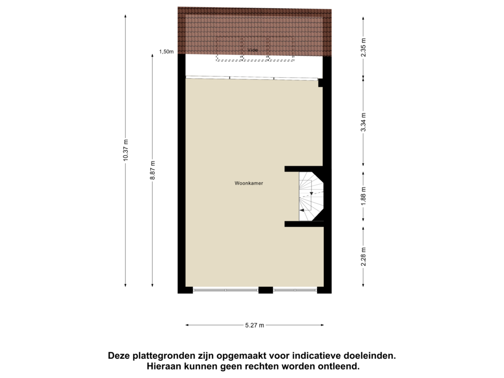 Bekijk plattegrond van Eerste Verdieping van Lorentzstraat 8