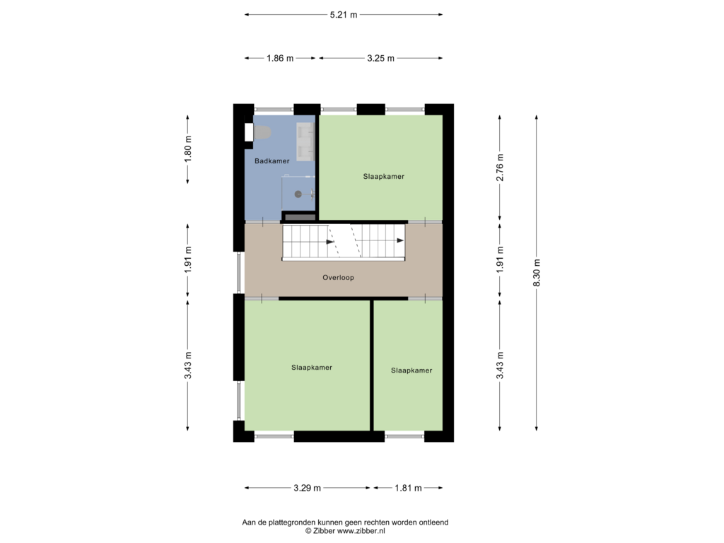 Bekijk plattegrond van Eerste Verdieping van De Waag 1