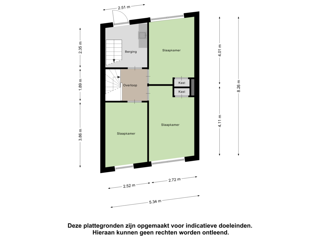 Bekijk plattegrond van Eerste Verdieping van Boschdijk 215