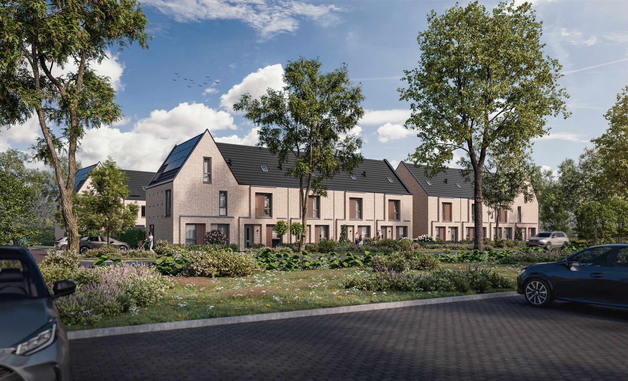 Erve Berchus - Rijwoning (Bouwnr. 3), Hengelo (OV), 7555DL, Overijssel, Nederland