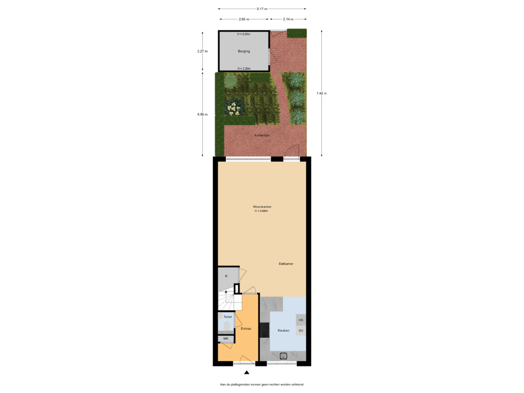 Bekijk plattegrond van Situatie van Londrinadreef 52