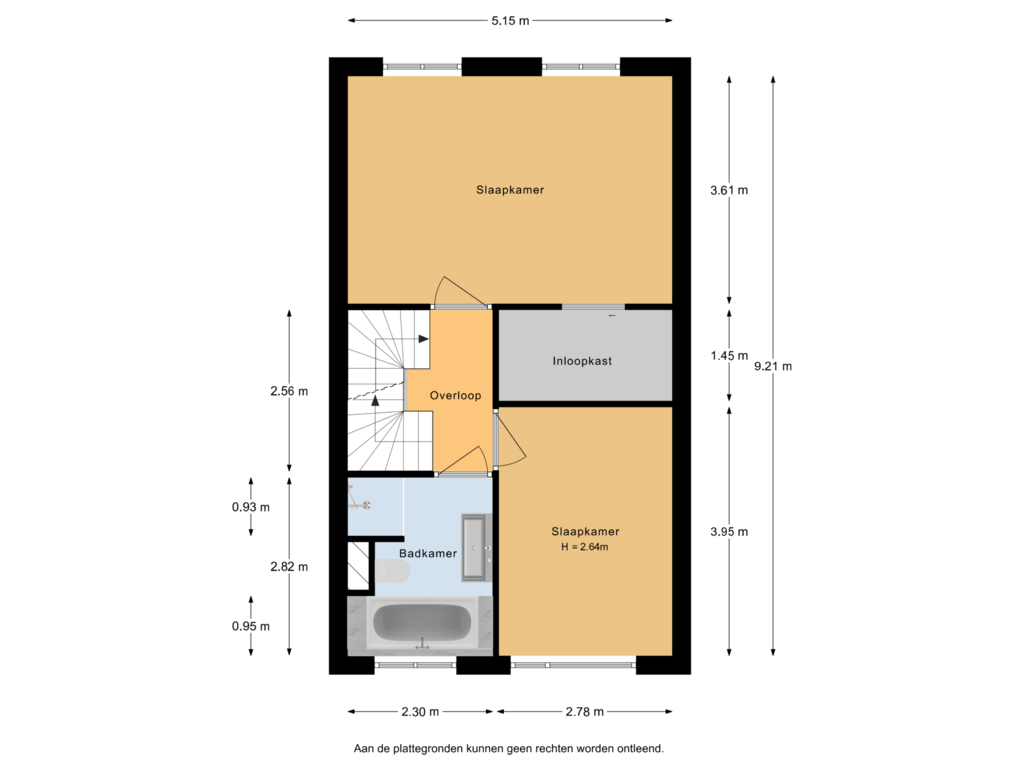 Bekijk plattegrond van 1e Verdieping van Londrinadreef 52