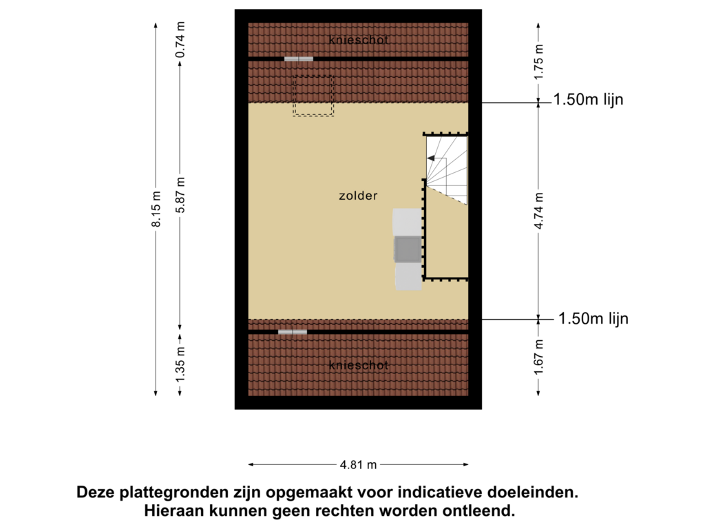 View floorplan of 2e Verdieping of Langveld 5