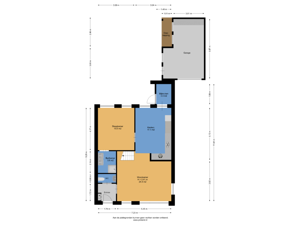 Bekijk plattegrond van Begane Grond van Brempad 13