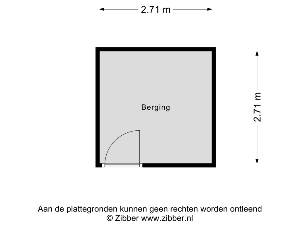 Bekijk plattegrond van Berging van Vlas en Graan 73