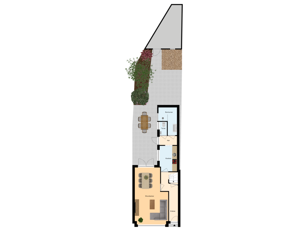 View floorplan of Kadastrale Kaart of Sloetsweg 5