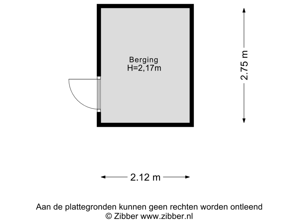 Bekijk plattegrond van Berging van Sikkel 4