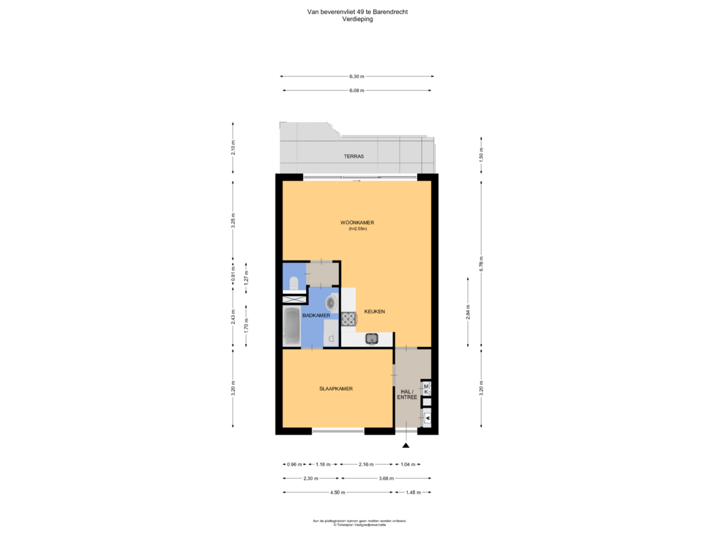 Bekijk plattegrond van Verdieping van Van Beverenvliet 49