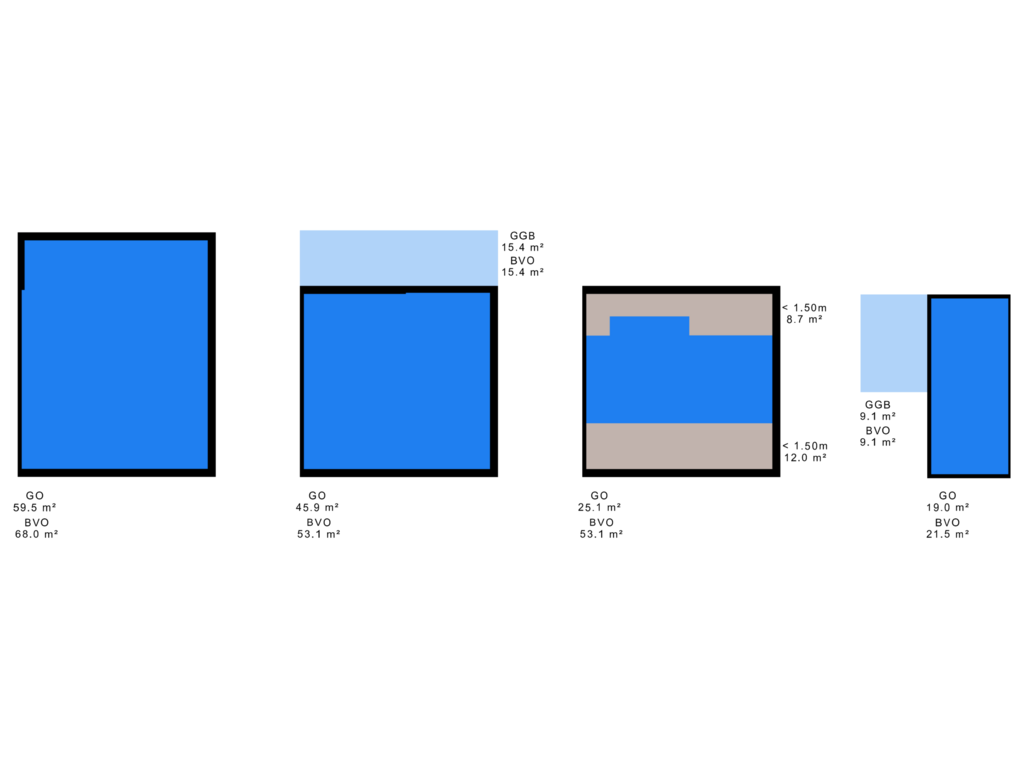 View floorplan of NEN of Stedekestraat 21