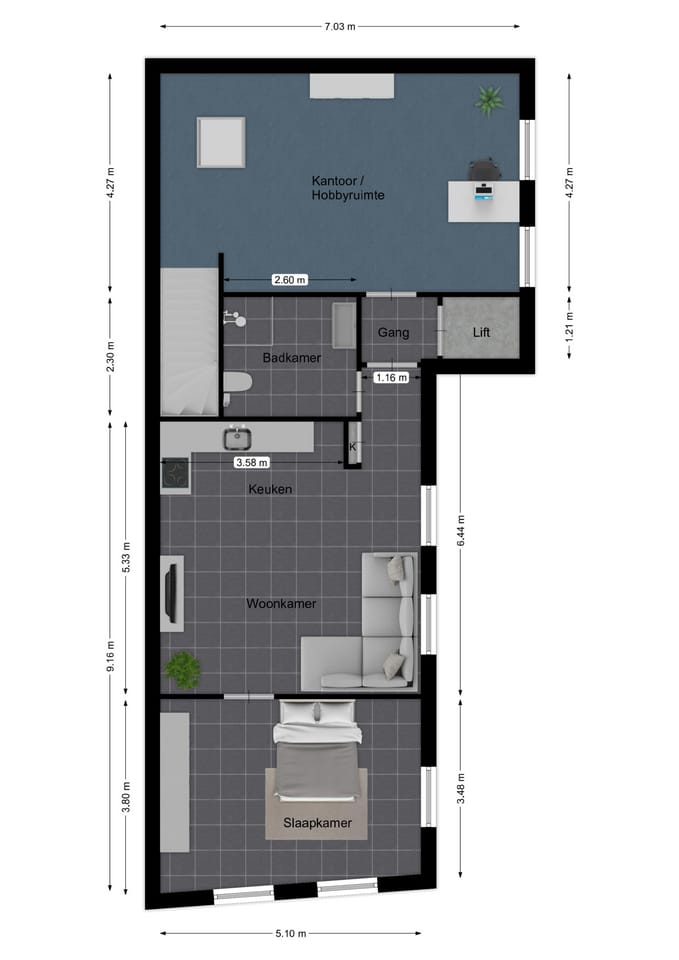 Foto 25 van Kelderstraat 42