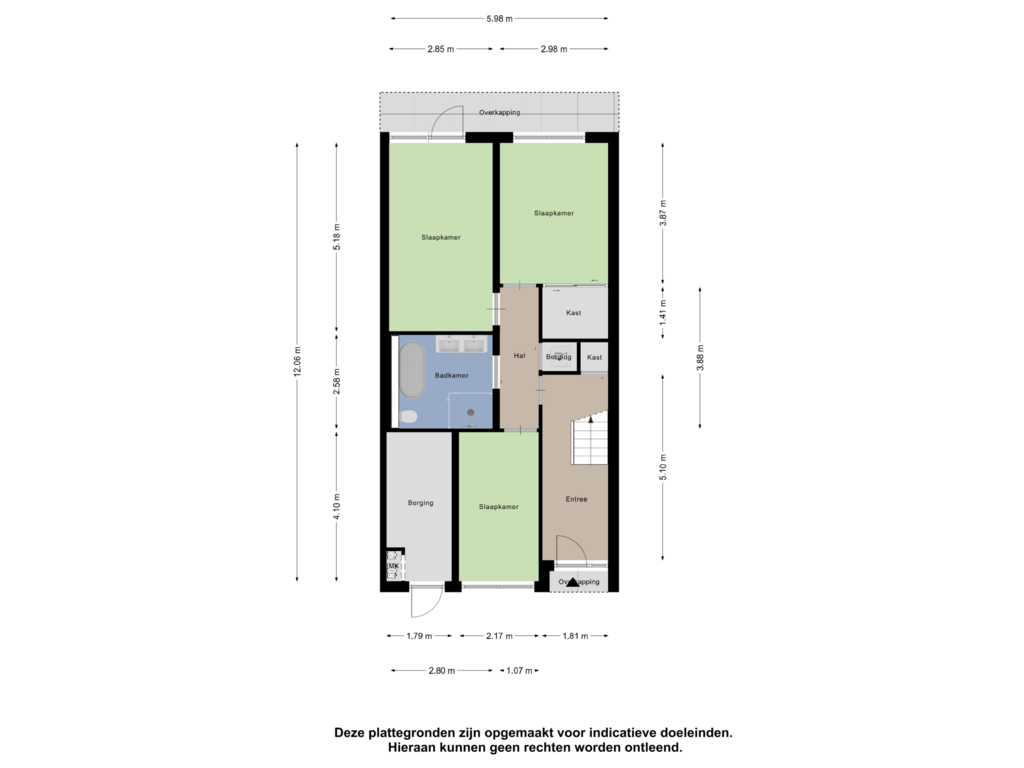 View floorplan of Begane Grond of Tjalk 5