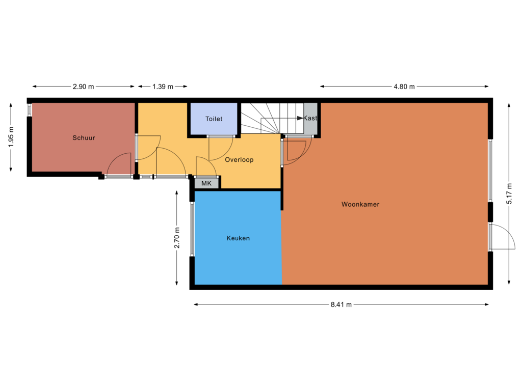 Bekijk plattegrond van Parterre van Lieskamp 5