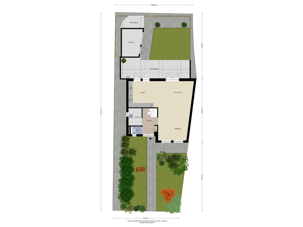 Bekijk plattegrond van Begane Grond_Tuin van Vestesingel 108