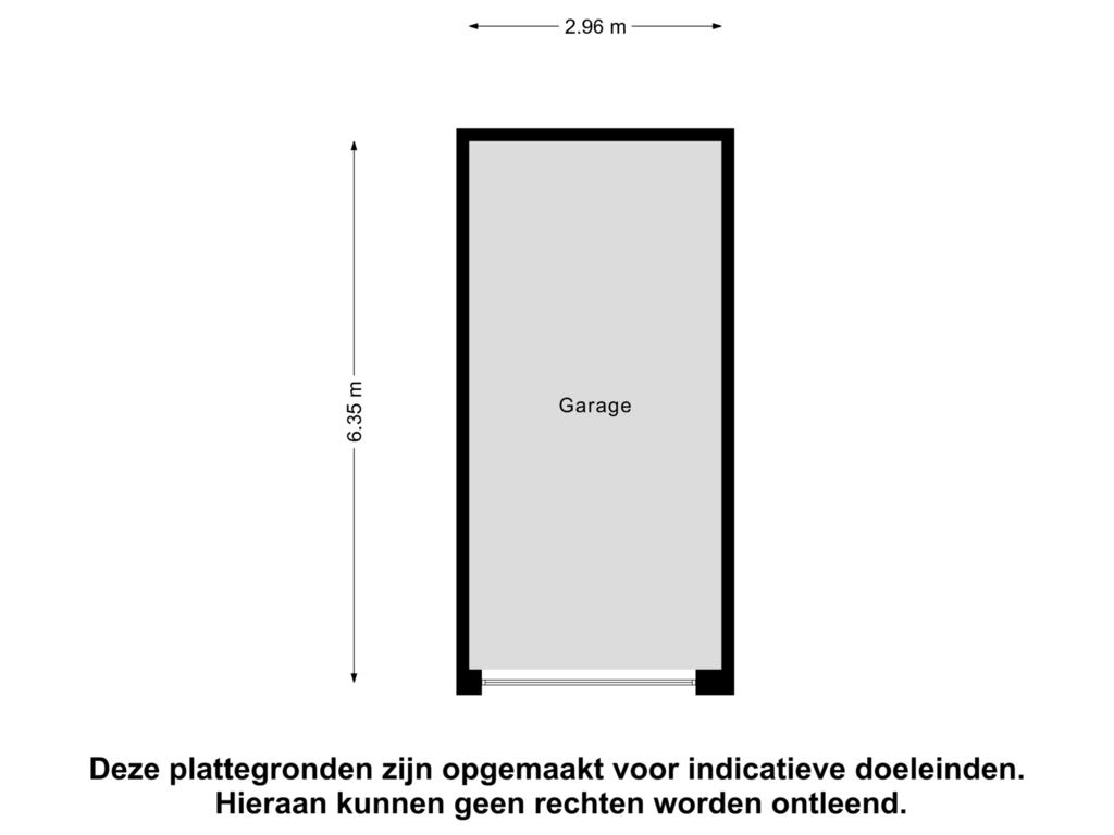 View floorplan of Souterrain of Desertosingel 65