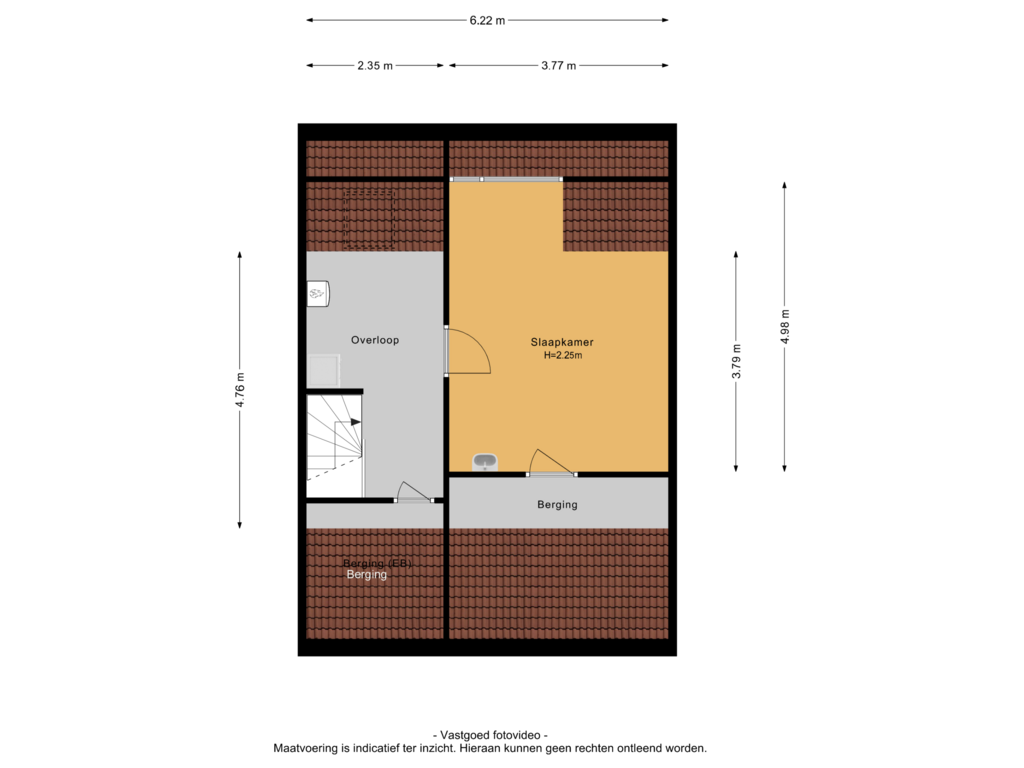 Bekijk plattegrond van 2e verdieping van Lankforst 3307