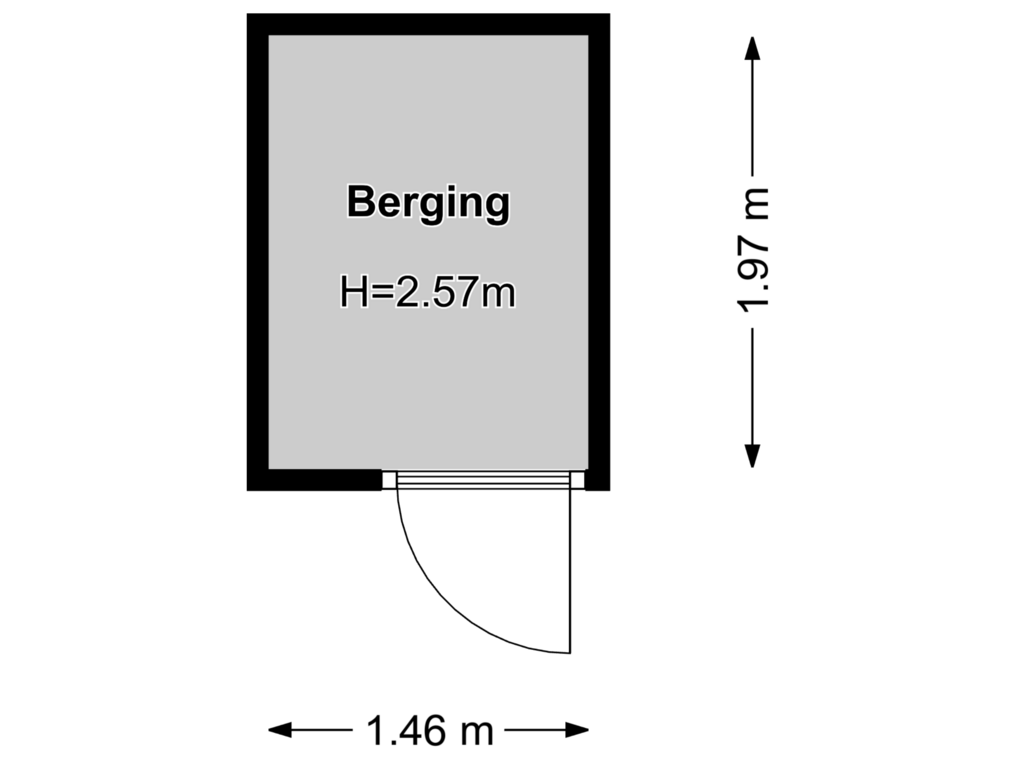 Bekijk plattegrond van Floor 1 van Fornheselaan 6-A