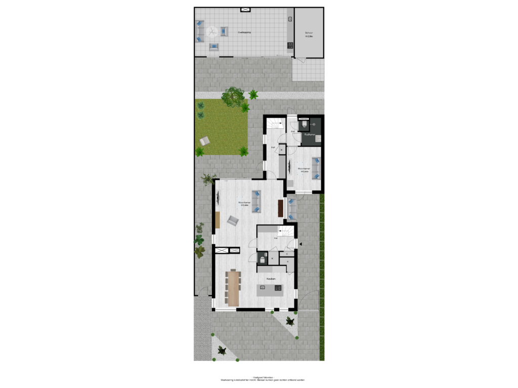 Bekijk plattegrond van Tuin van Monte Christolaan 2