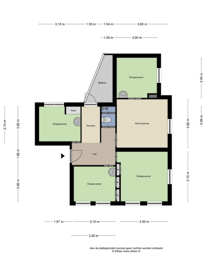 Foto 13 van Kortenaerstraat 1-A