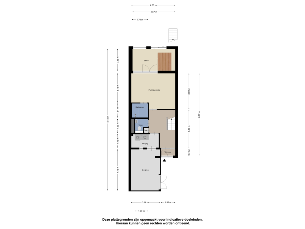 Bekijk plattegrond van Begane Grond van Pluto 9