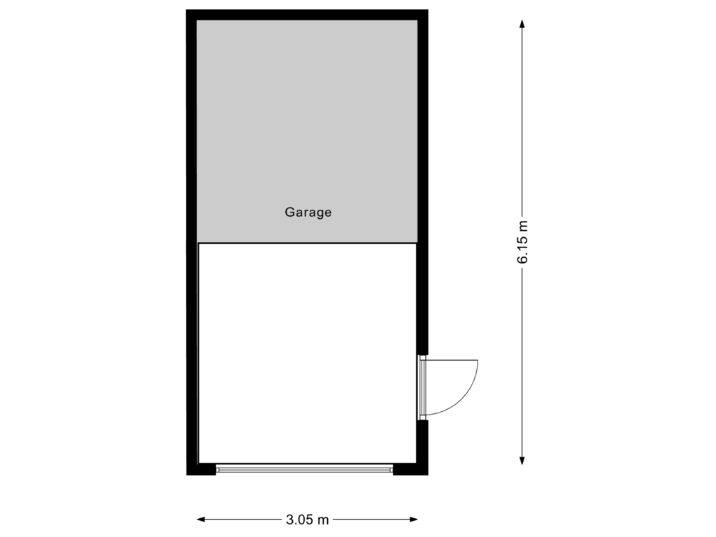 Bekijk plattegrond van Garage van John Lee Hookerstraat 3