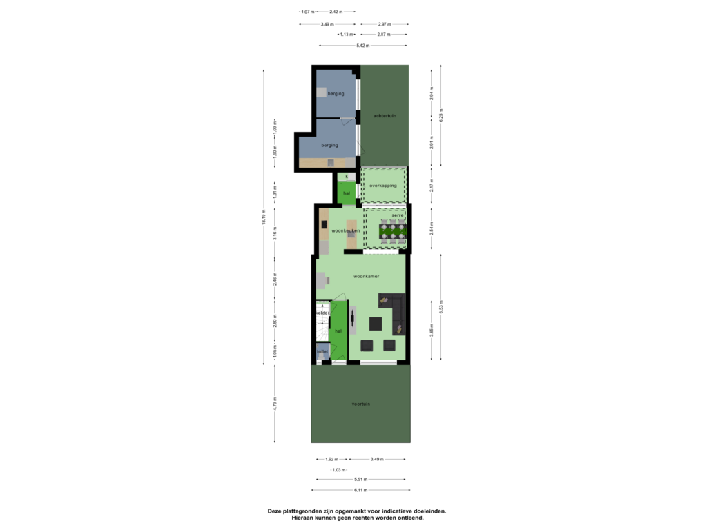 Bekijk plattegrond van Overzicht woning van Riouwstraat 10