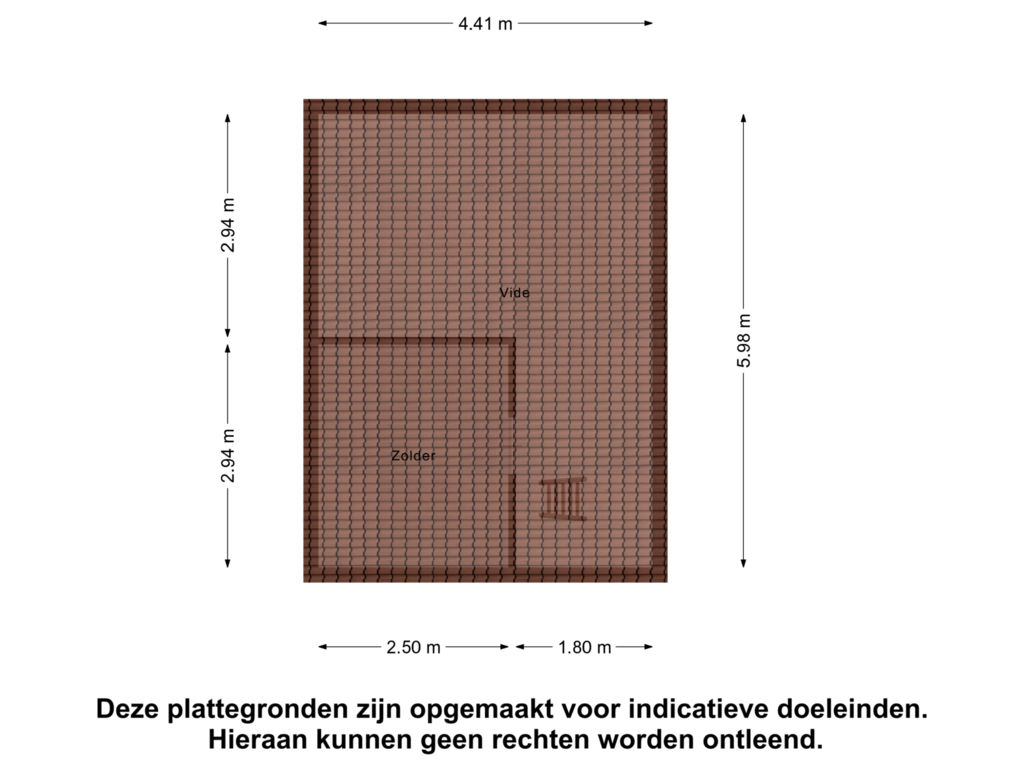 Bekijk plattegrond van Zolder van Bommelskoussedijk 40