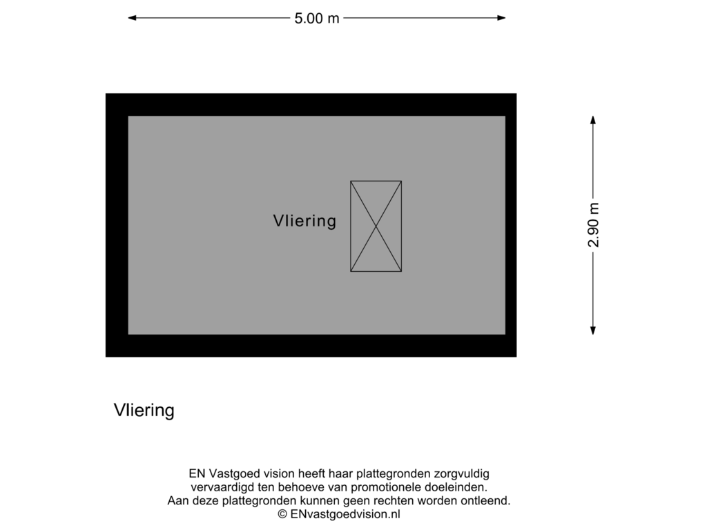 Bekijk plattegrond van Vliering van Poortwachter 2