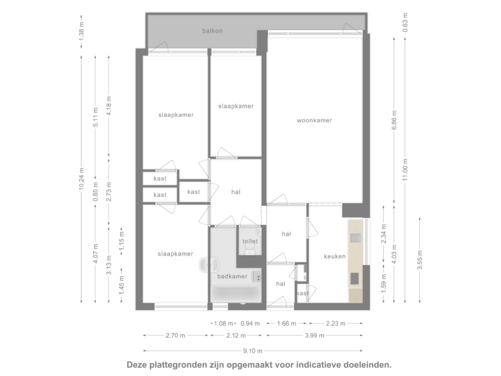 View floorplan of First floor of Malvert 6891