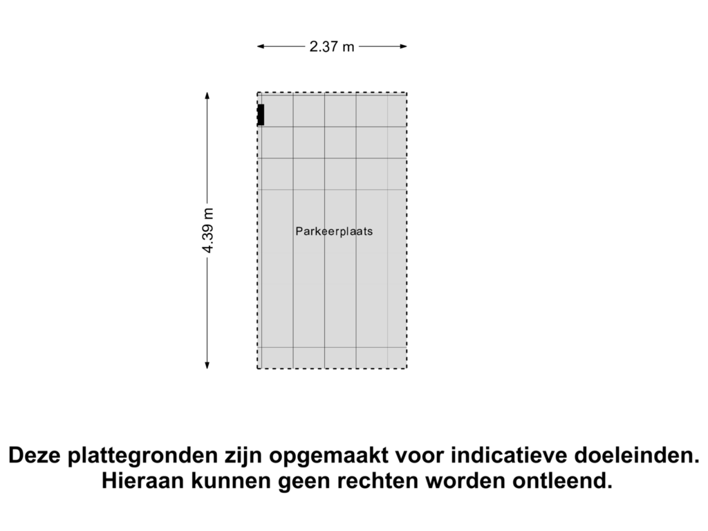 Bekijk plattegrond van Parkeerplaats van Gaanderij 19