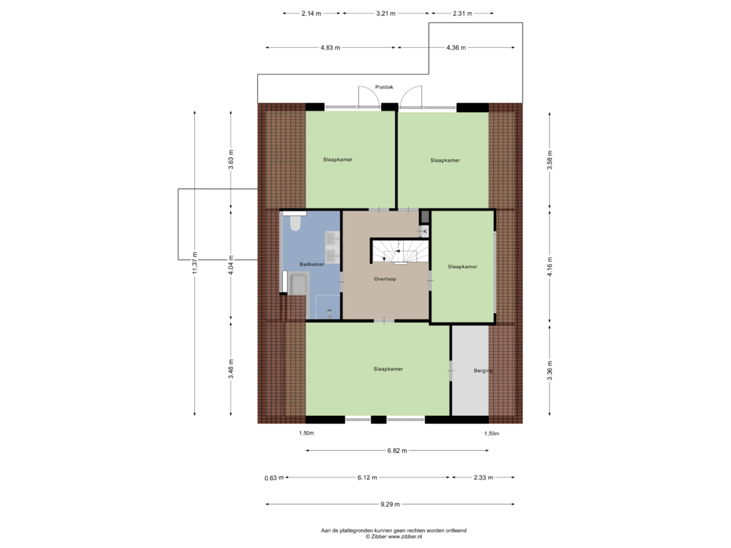 Bekijk plattegrond van Eerste Verdieping van Wagnerpad 13