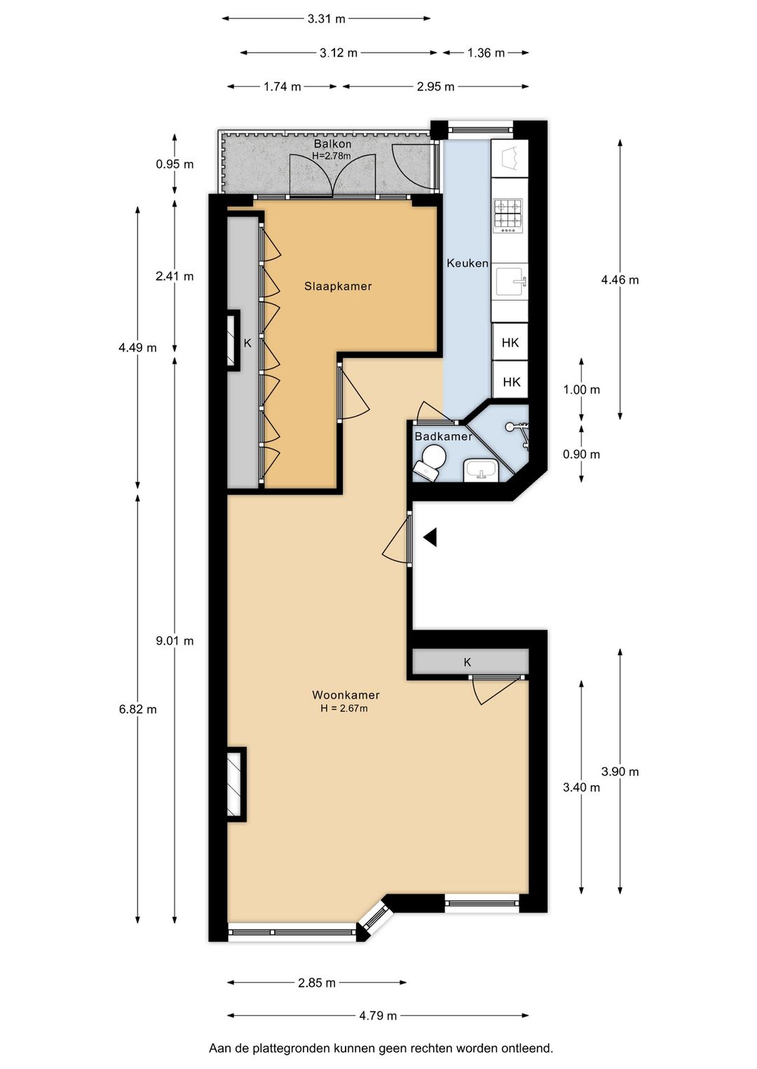 Foto 31 van Luzacstraat 28-B01