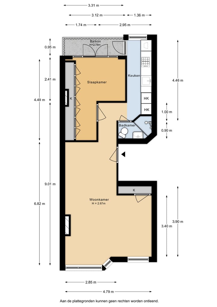 Foto 31 van Luzacstraat 28-B01