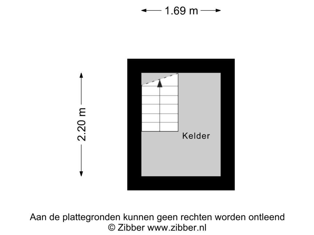 Bekijk plattegrond van Kelder van Oud Laar 4