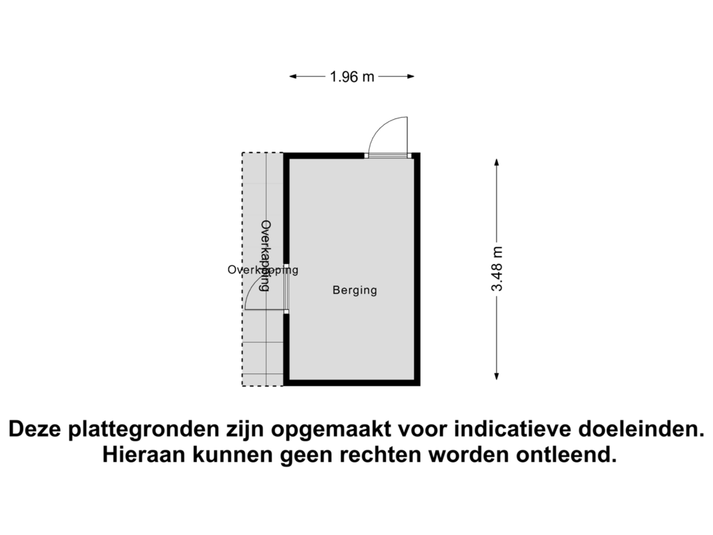 Bekijk plattegrond van Berging van Wepel 21